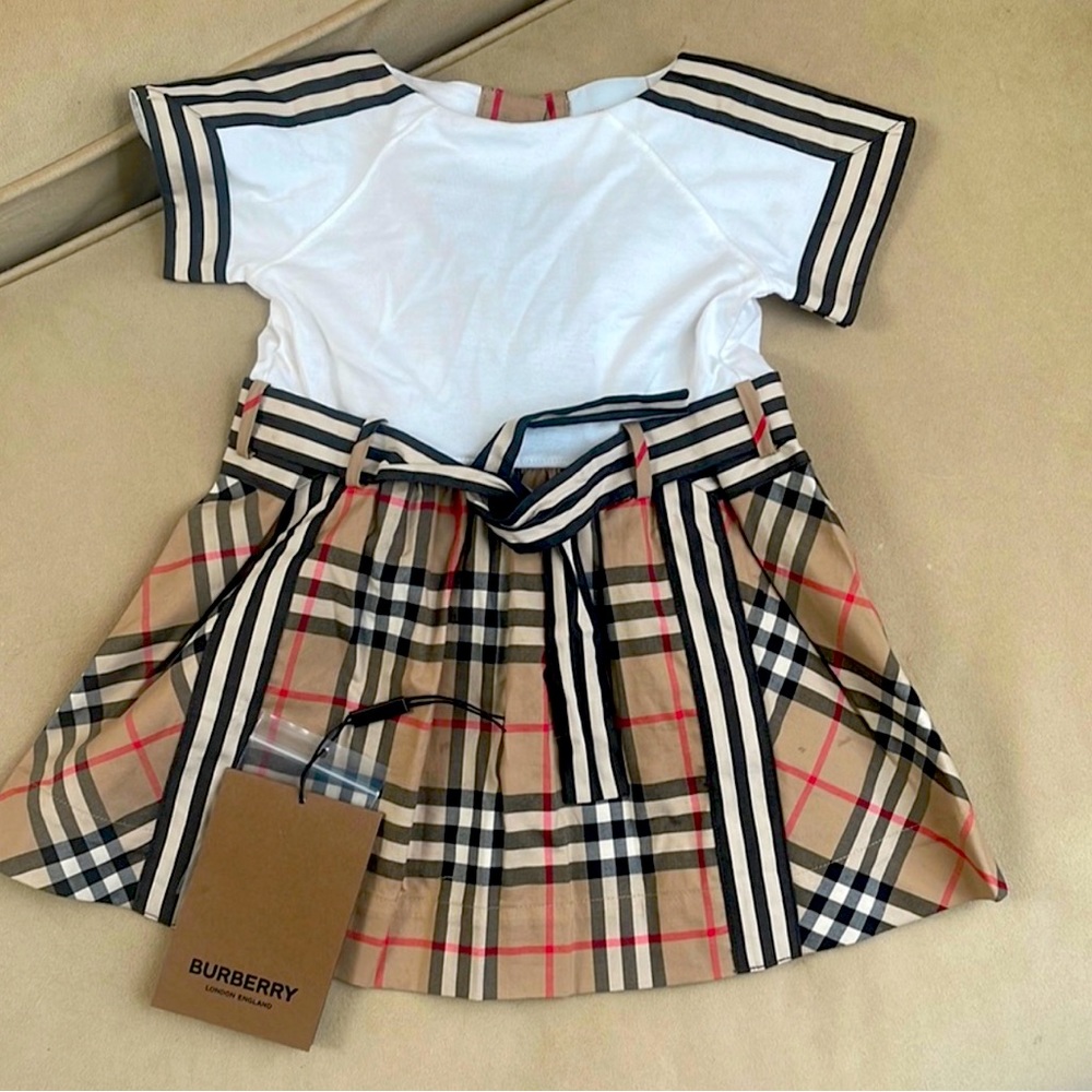 12-18 month Burberry formal dress for special occasions or a casual night out.